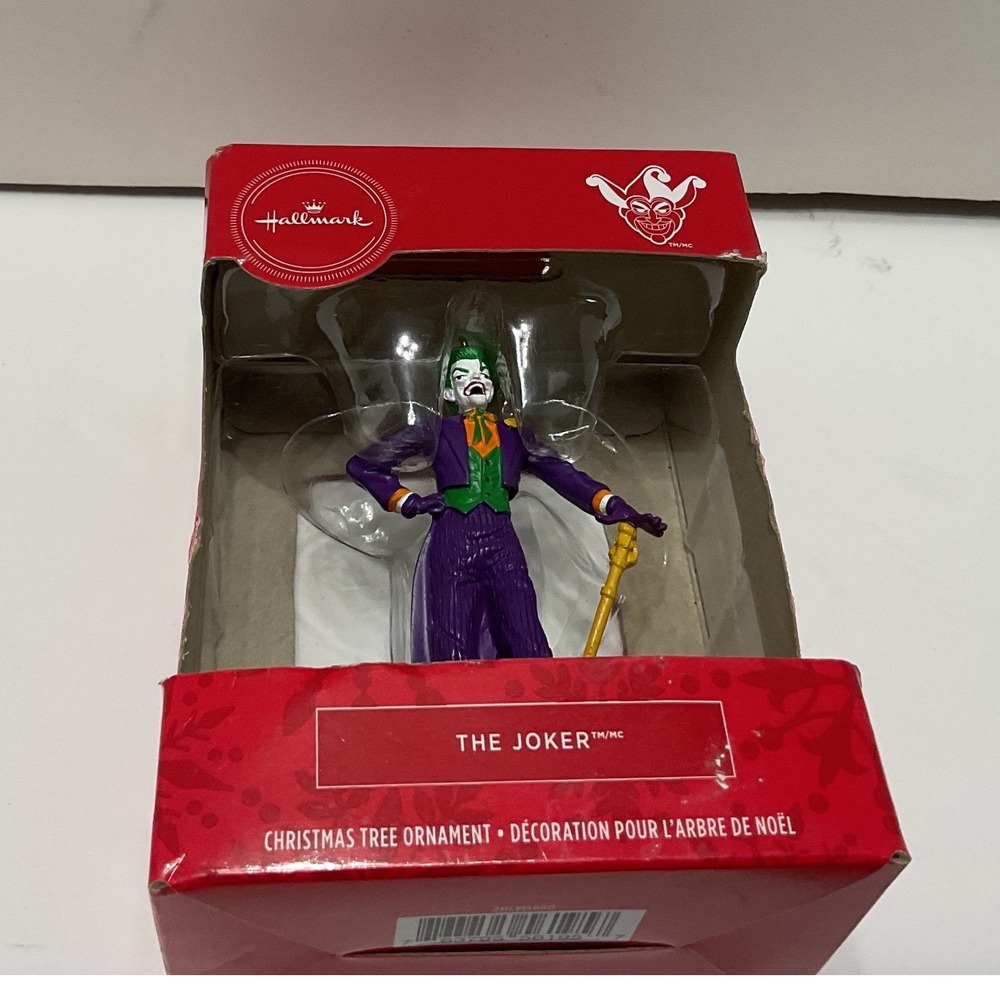Hallmark DC Comics The Joker Christmas Tree‎ Ornament 2HCM5680 Purple Suit 2019